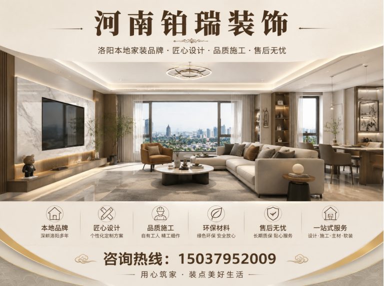 洛龙区拎包整装展示图